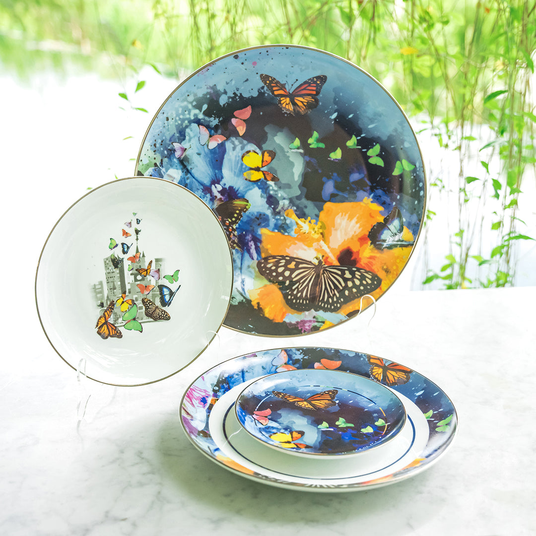 Oriental dinnerware set for modern dining